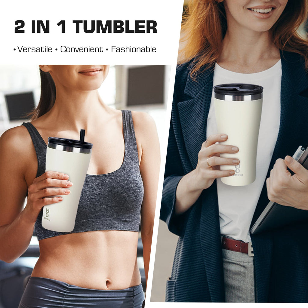 20 oz dual-sip tumbler lifestyle detail