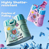 Large Capacity Plastic Water Bottle with Straw for Kids & Students, Summer Creative Design, Ideal for School Use, Unisex