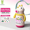 T-Rex 316 Cute Baby Handle & Strap Portable Insulated Straw Cup | Stainless Steel Baby Bottle | Infant Training Cup