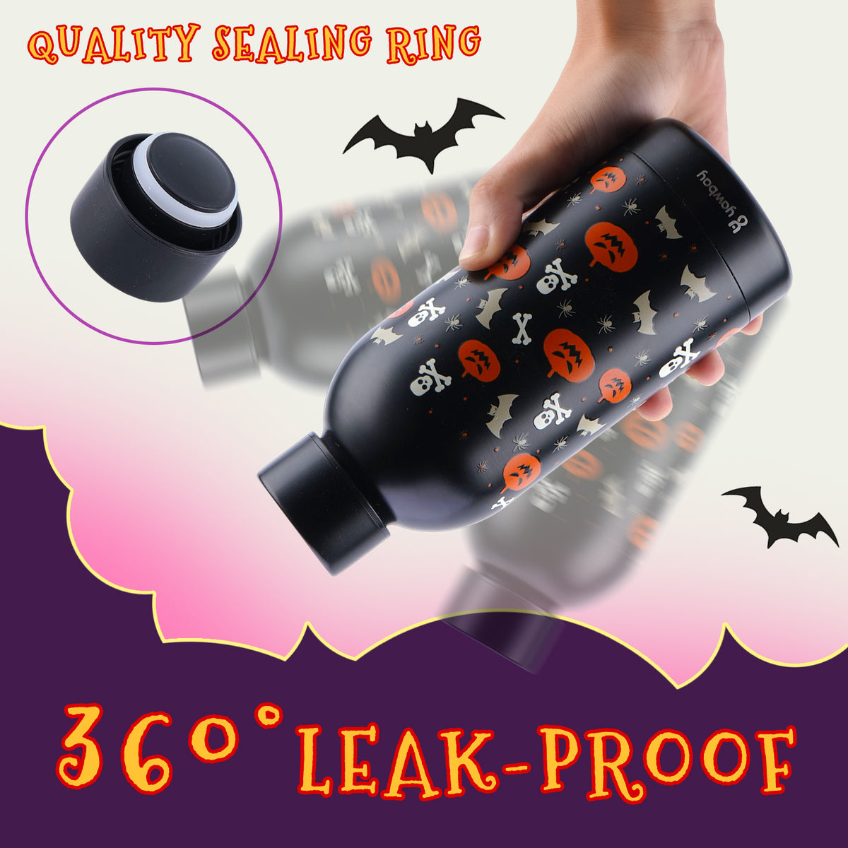 12oz Luminous Halloween Tumbler