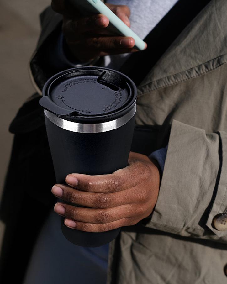 20oz Stainless Steel Tumbler with 2-in-1 Lid - YAWBAY