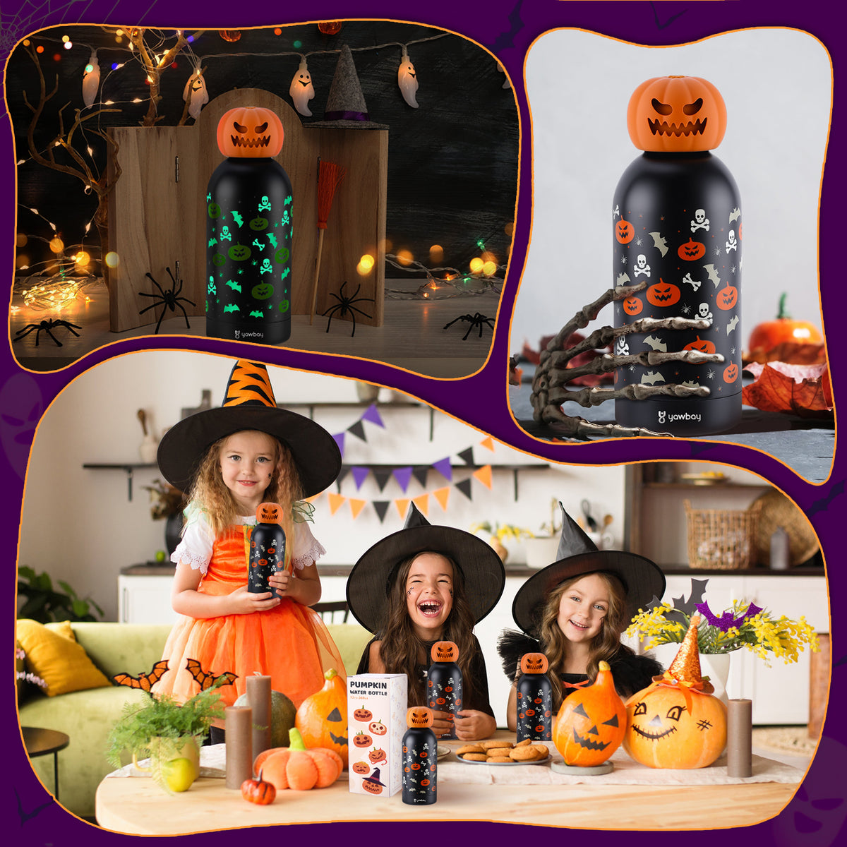 12 oz Halloween Glow Cup