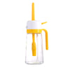 New Product: Dual-Purpose (Spray & Brush) Oil Container - Featuring Silicone Brush, Multi-Function, Oil-Leakage-Proof Design, Kitchen Glass Oil Sprayer