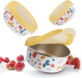 Snack Container Set - Silicone Lids - YAWBAY