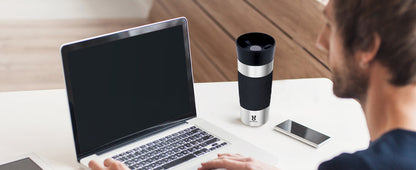 360° Push-to-Sip Travel Mug
