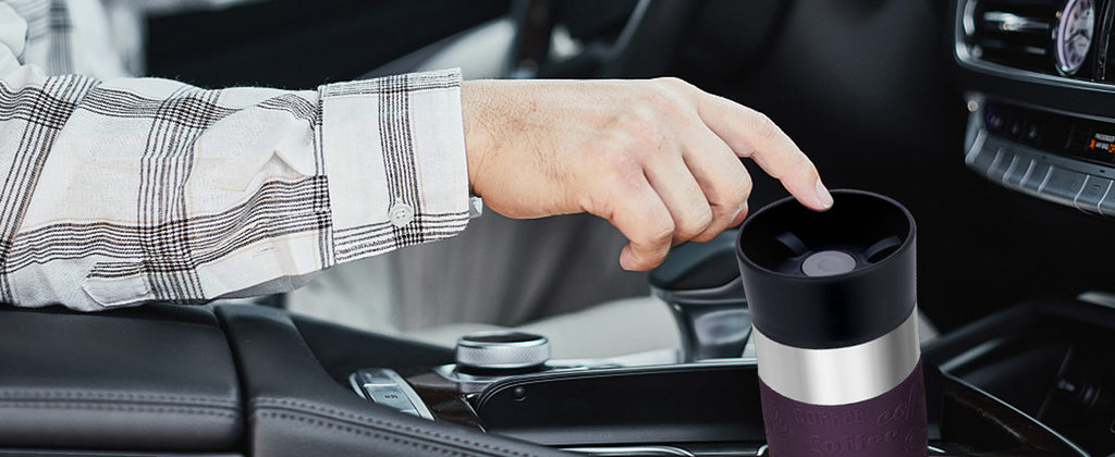 360° Push-to-Sip Travel Mug