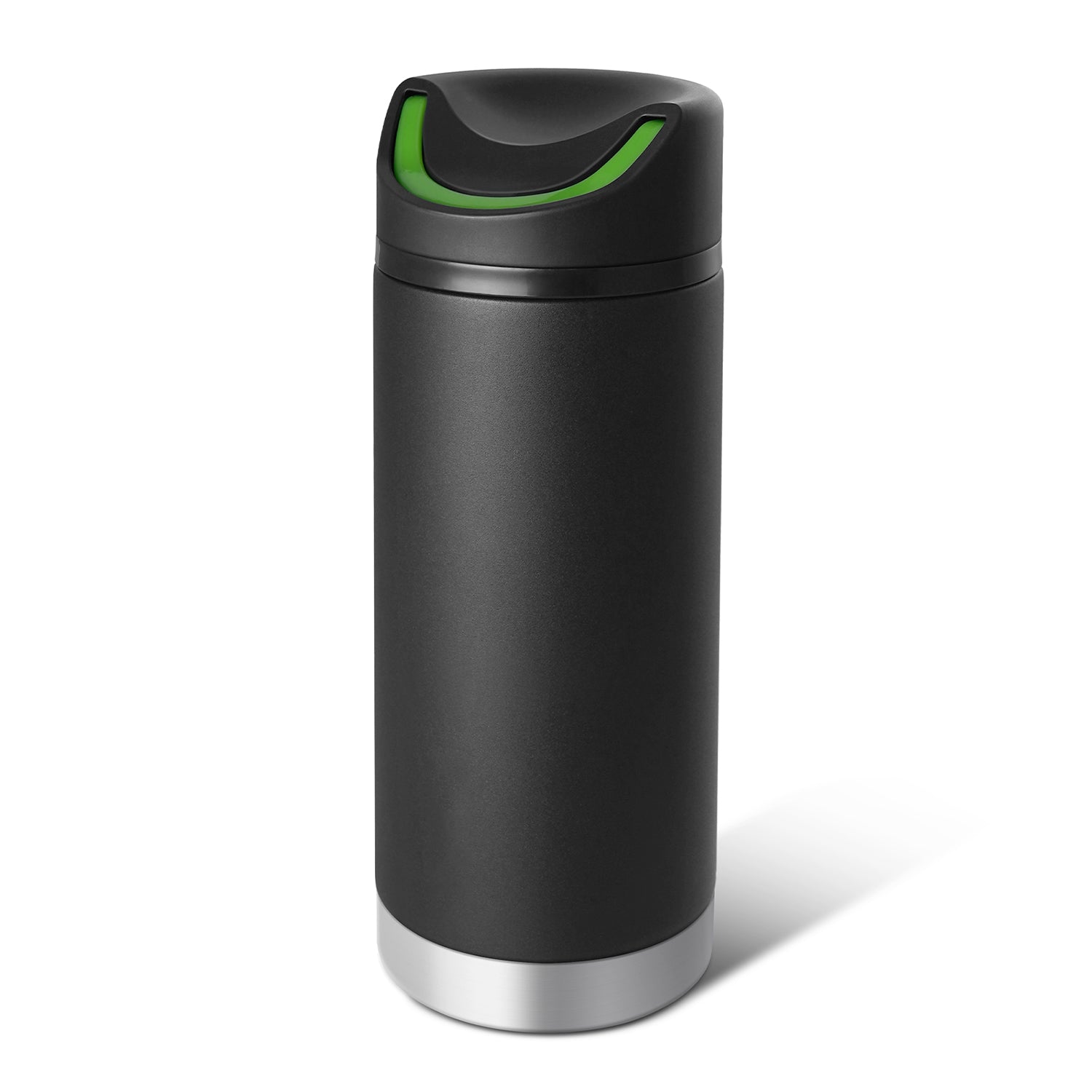 YAWBAY HeatLock twist-lid insulated travel mug in black