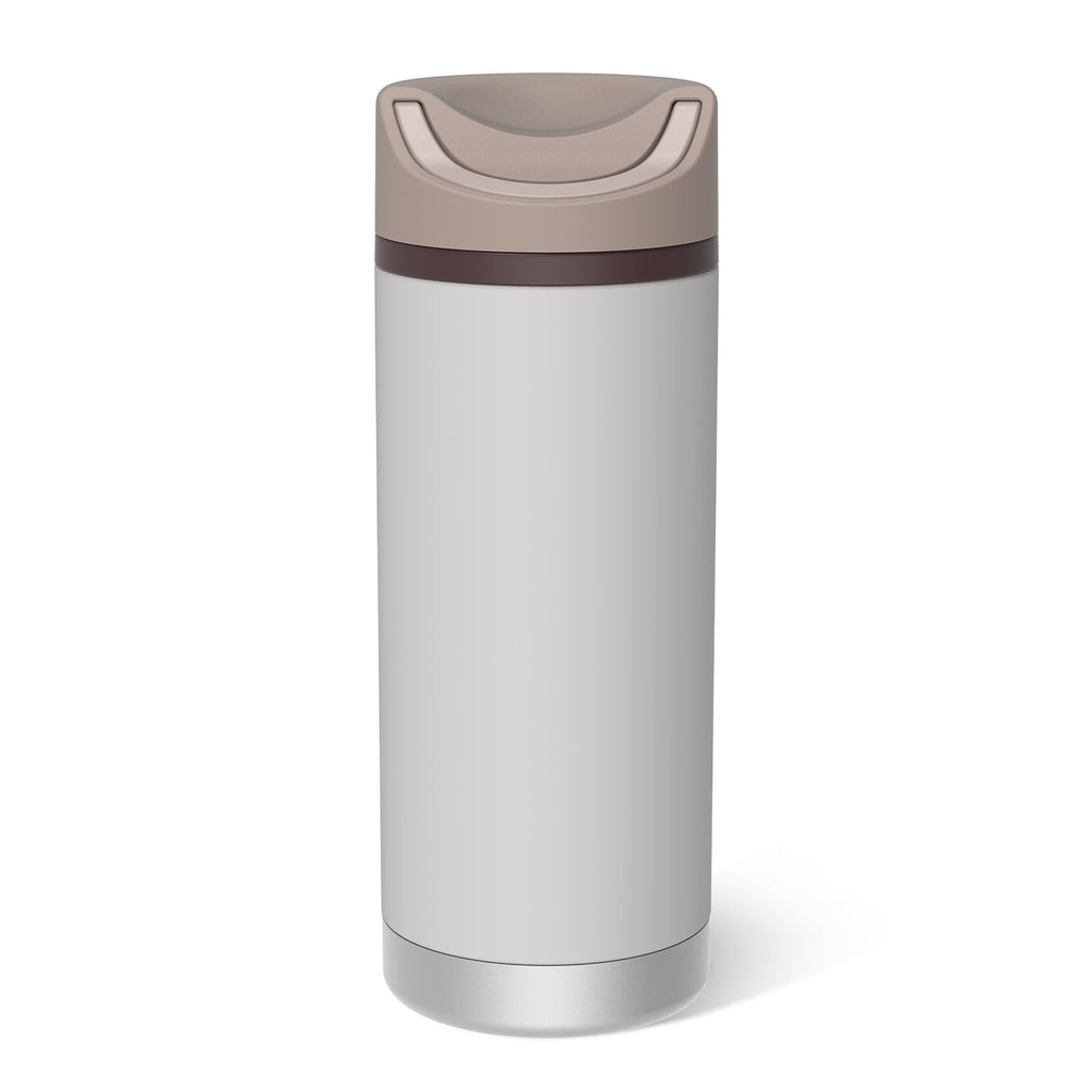 YAWBAY HeatLock twist-lid insulated travel mug in gray