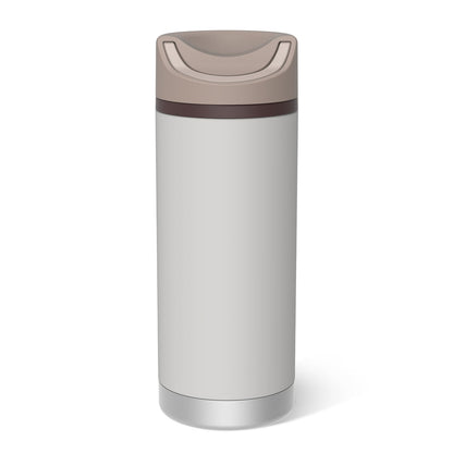 YAWBAY HeatLock twist-lid insulated travel mug in gray