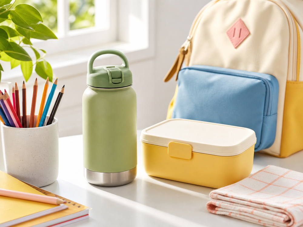 Kids and school lifestyle scene
